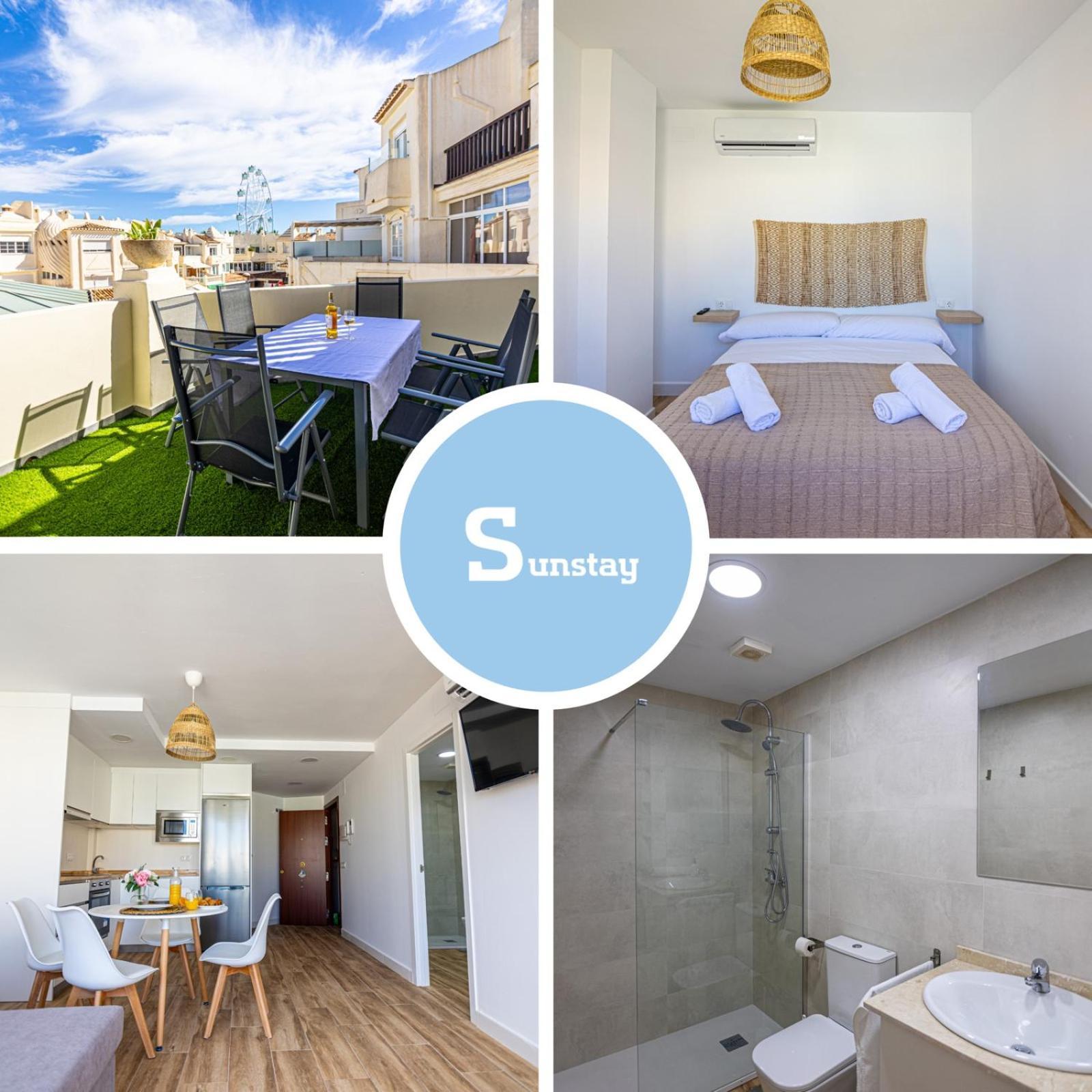 Sunstay Seaside Flat I Puerto Marina เบนัลมาเดนา ภายนอก รูปภาพ